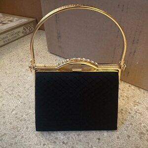 Icing by Claire's Evening Bag - Black & Gold